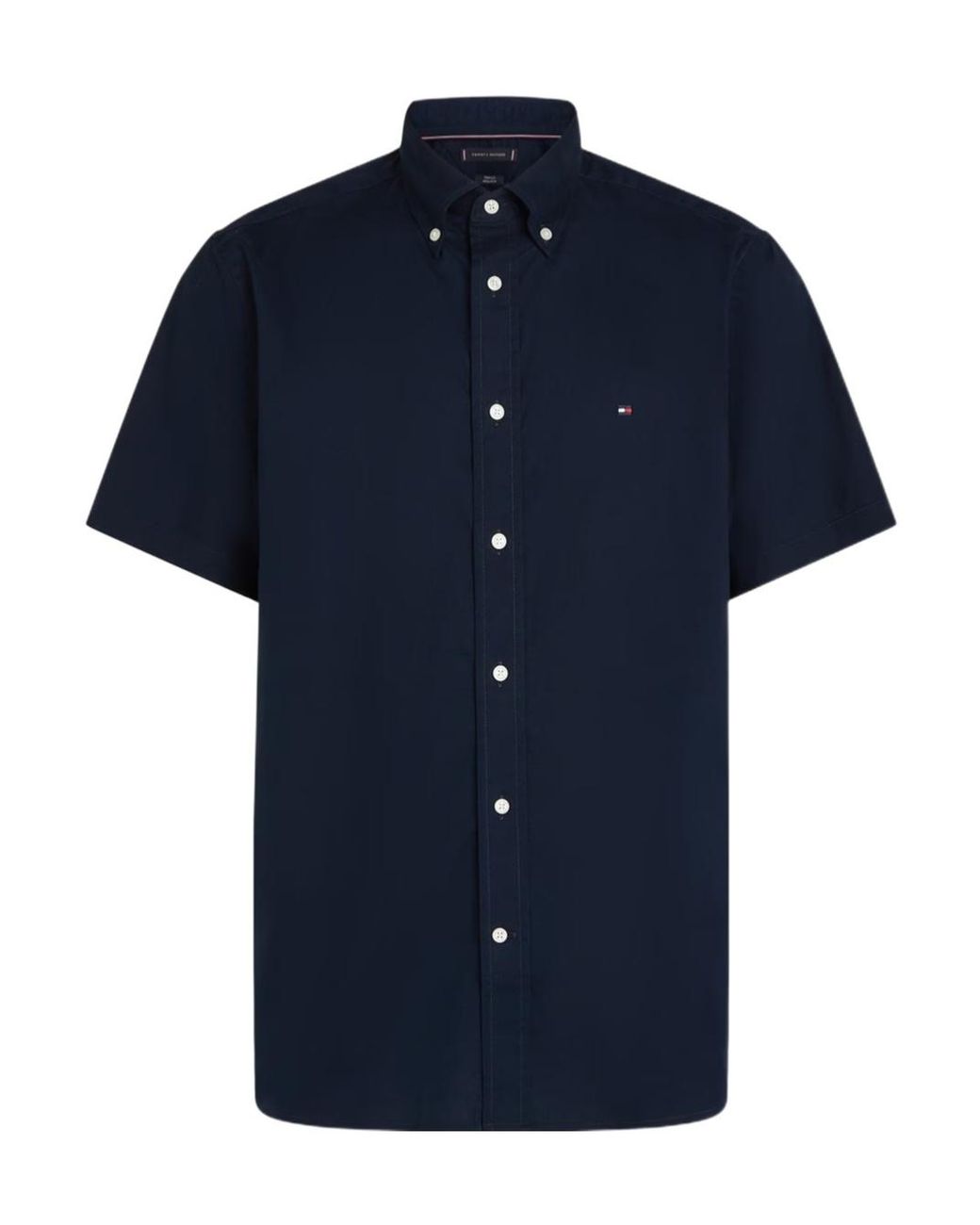 Tommy Hilfiger Blue Sleeve Buttondown Shirt for men