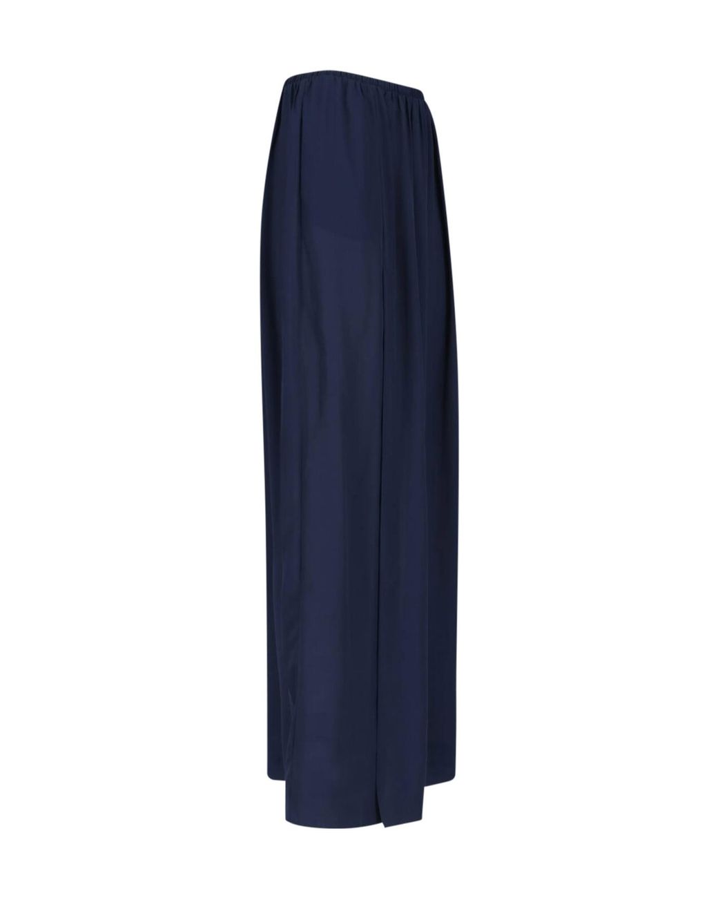 Frankie Shop Blue Elastic-Waist Skirt