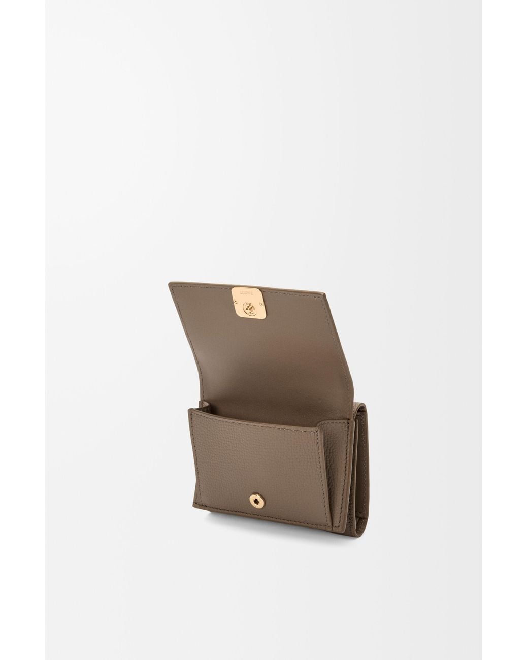 Loewe Brown Anagram Trifold Wallet