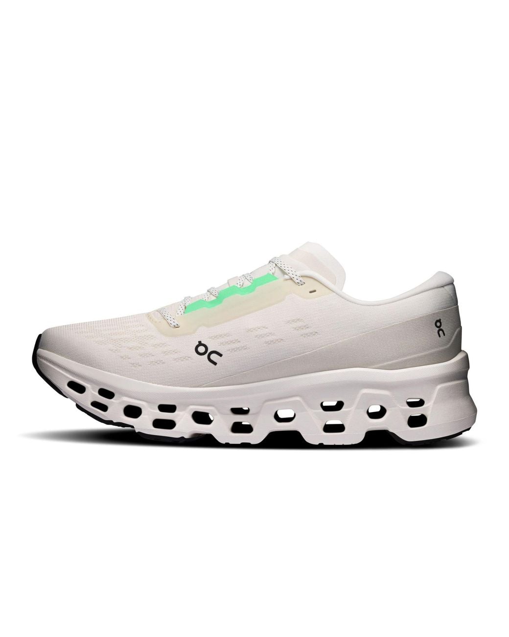 On Shoes White Lace-Up Sneakers for men