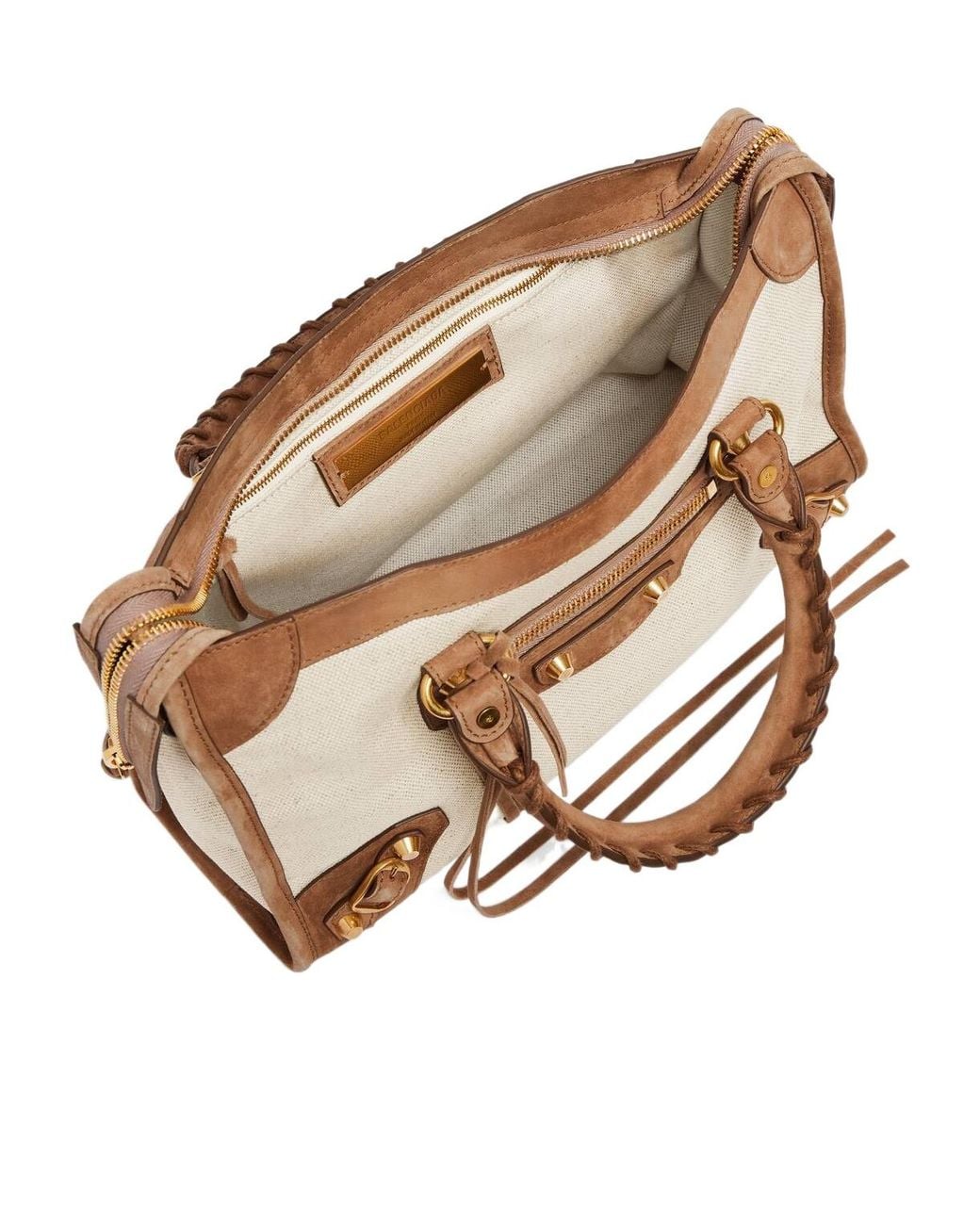 Balenciaga Brown Le City Small Shoulder Bag