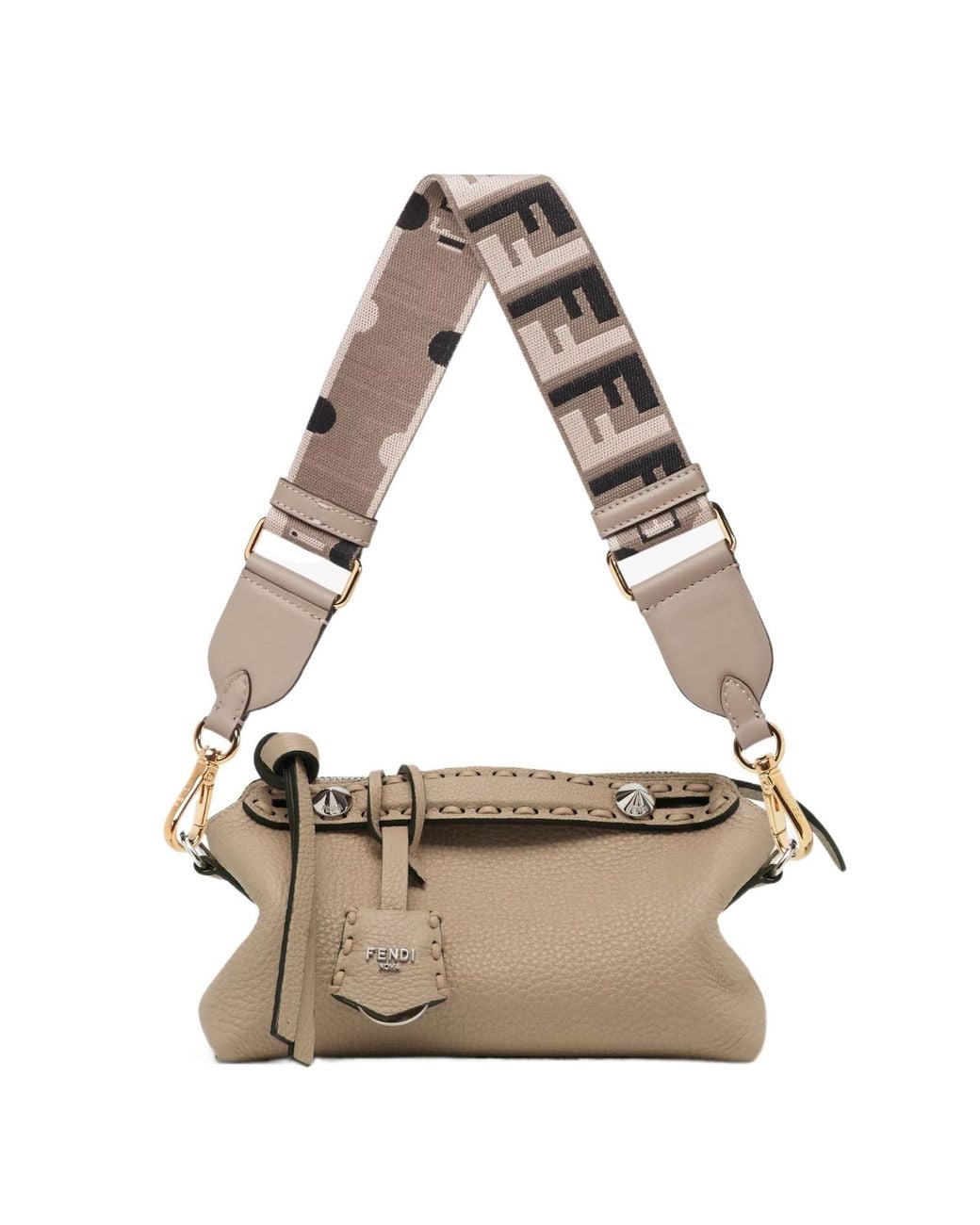 Fendi White Fabric Shoulder Strap