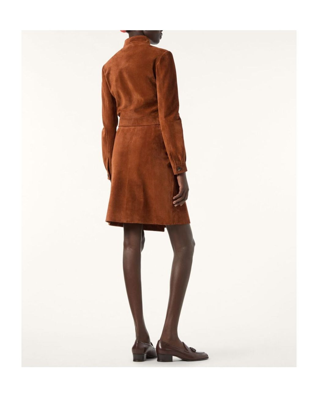Loro Piana Brown Gala Skirt