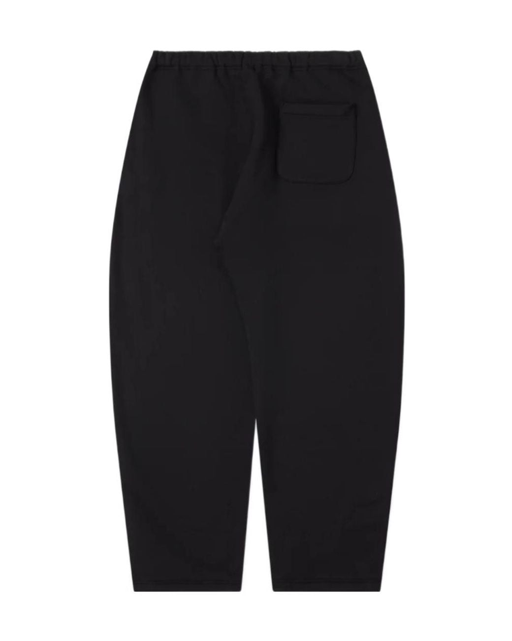 Sacai Black Straight-Leg Jersey Pants for men