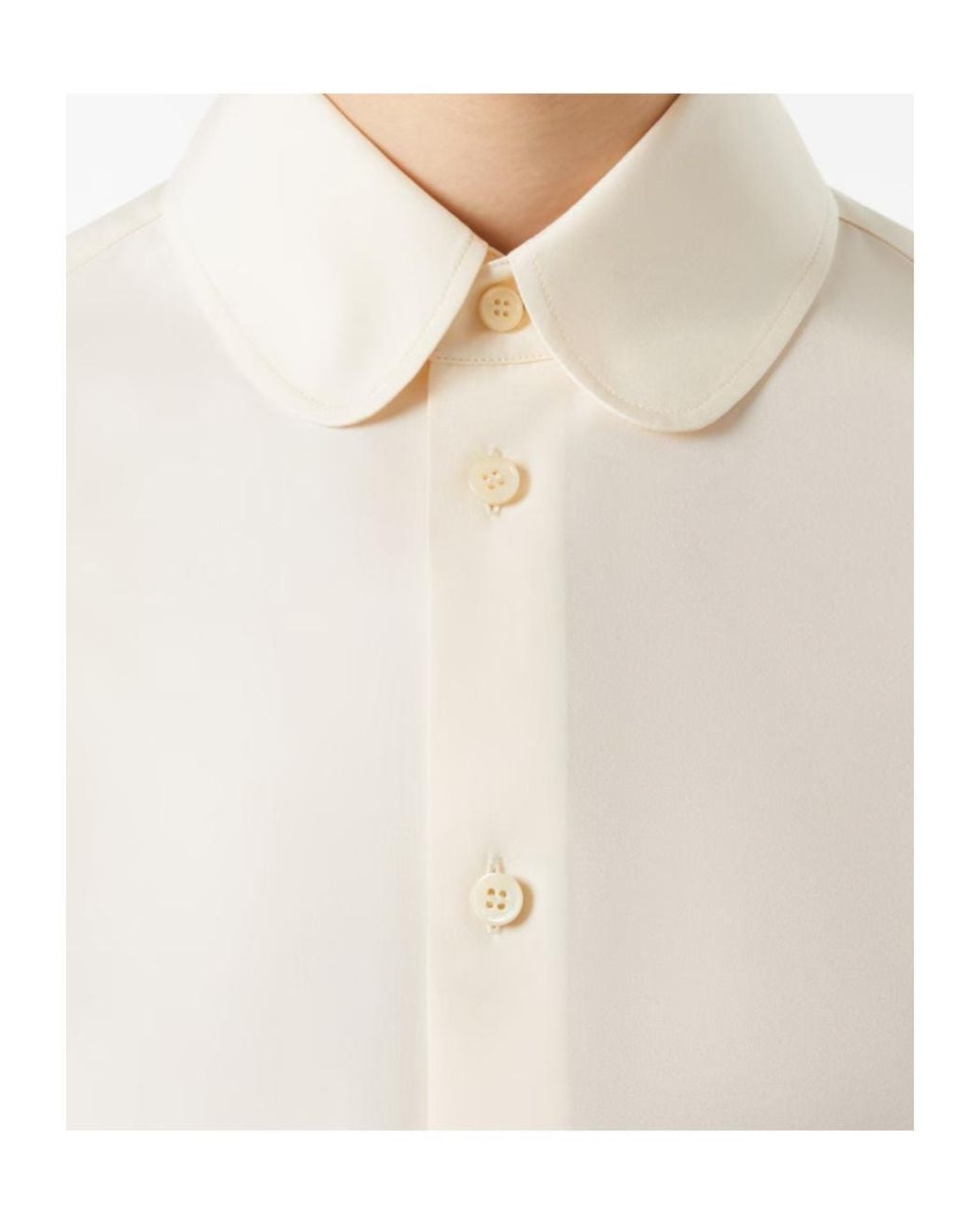 Loro Piana White Thea Ruppert Shirt