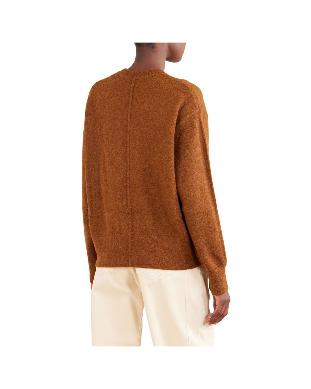 Isabel Marant Brown Alpaca-Blend Sweater