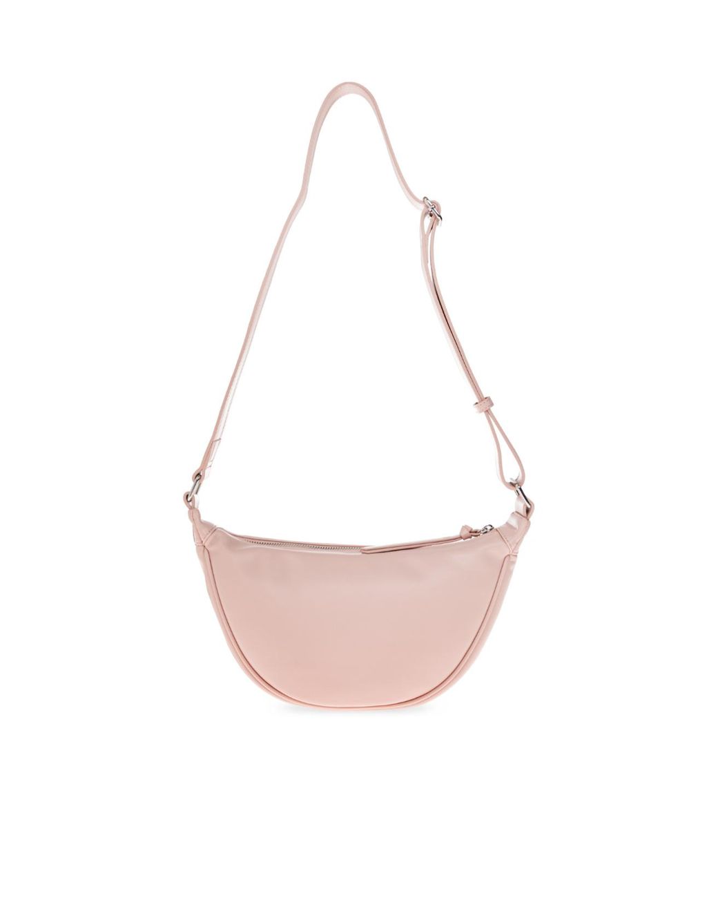 Vivienne Westwood Pink Lacey Curved Shoulder Bag