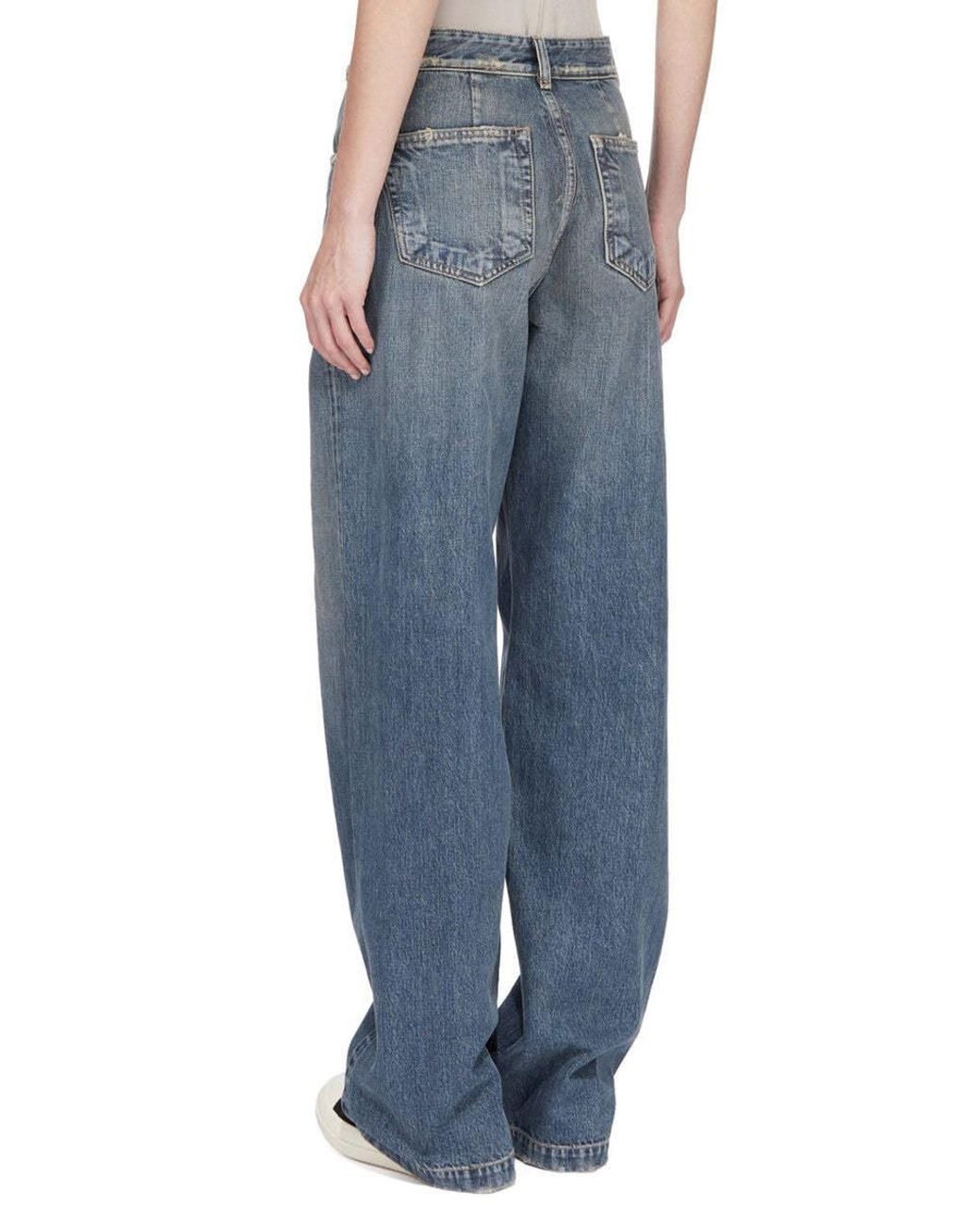 Rick Owens Blue Geth Jeans