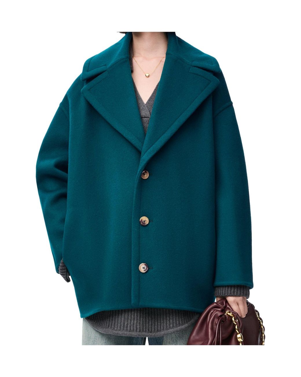 Loewe Green Short Coat