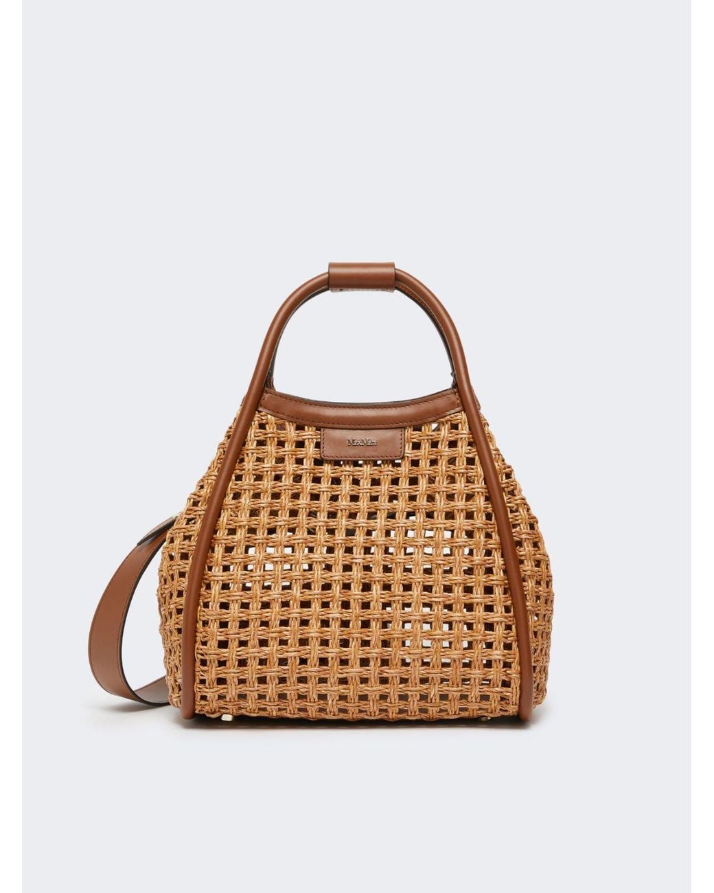 Max Mara Brown Marinecesto Tote Bag