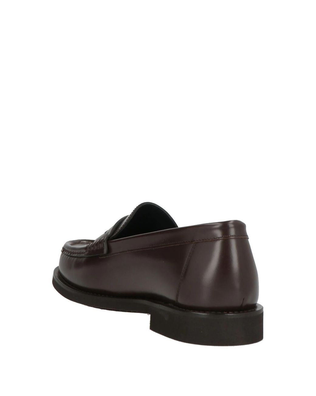 Brunello Cucinelli Brown Glossy Loafers