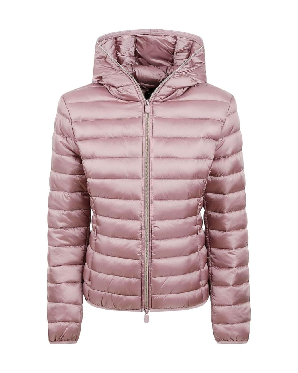 Save The Duck Pink Hooded Puffer Jacket