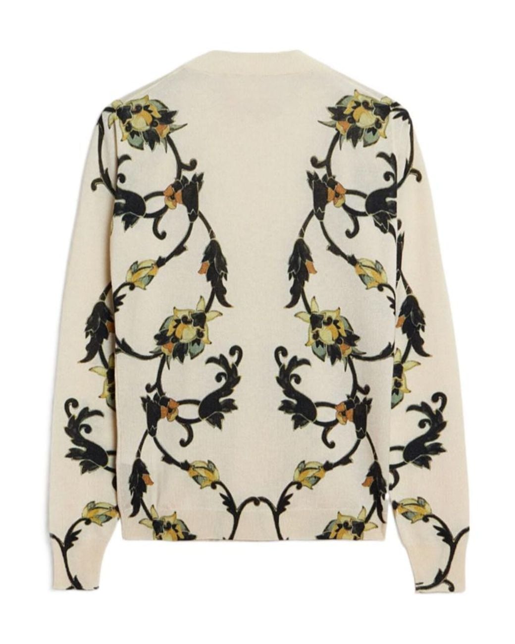 LaDoubleJ Multicolor Silky Crew-Neck Sweater