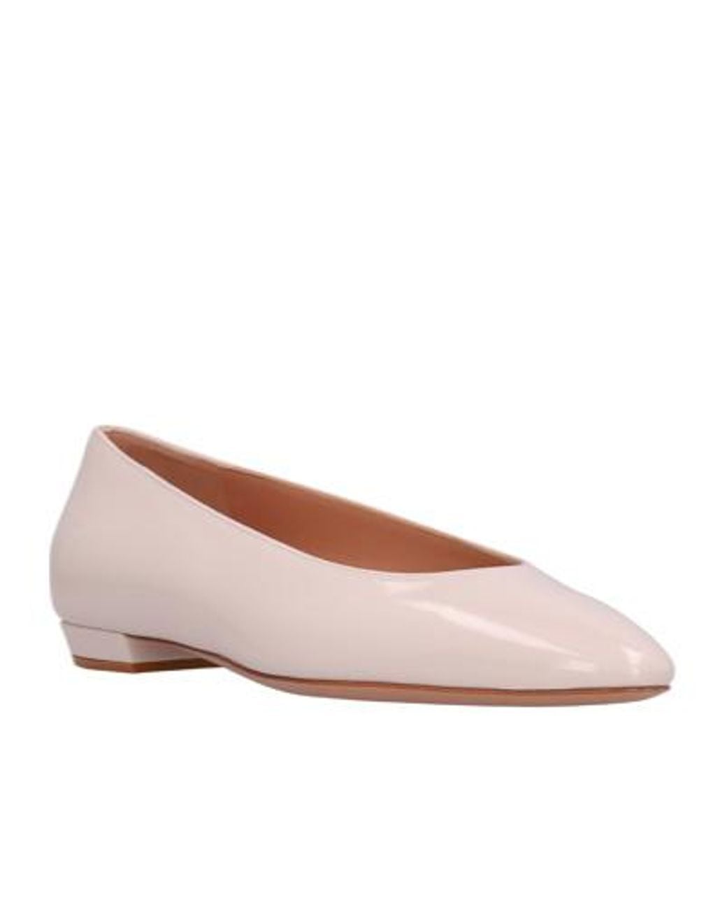 Gianvito Rossi Pink Amelia Ballerina Shoes