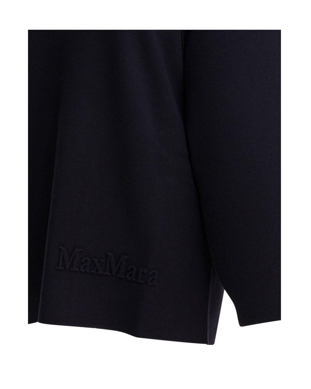 Max Mara Black Oversized Sweater