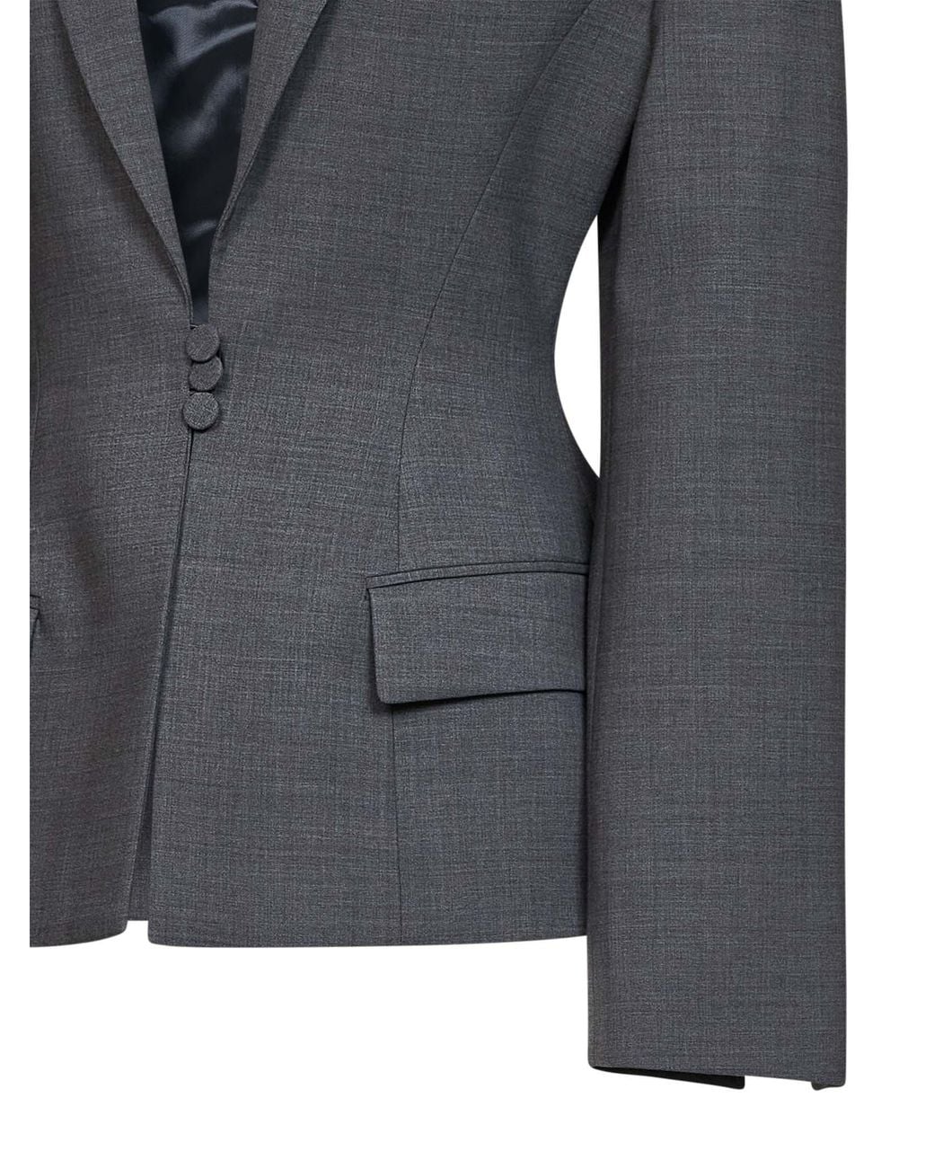 GIUSEPPE DI MORABITO Black Structured Single-Breasted Blazer