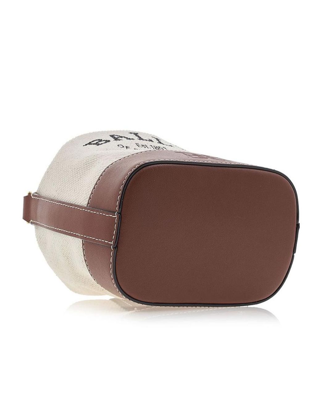 Bally Brown Logo Shoulder Bag