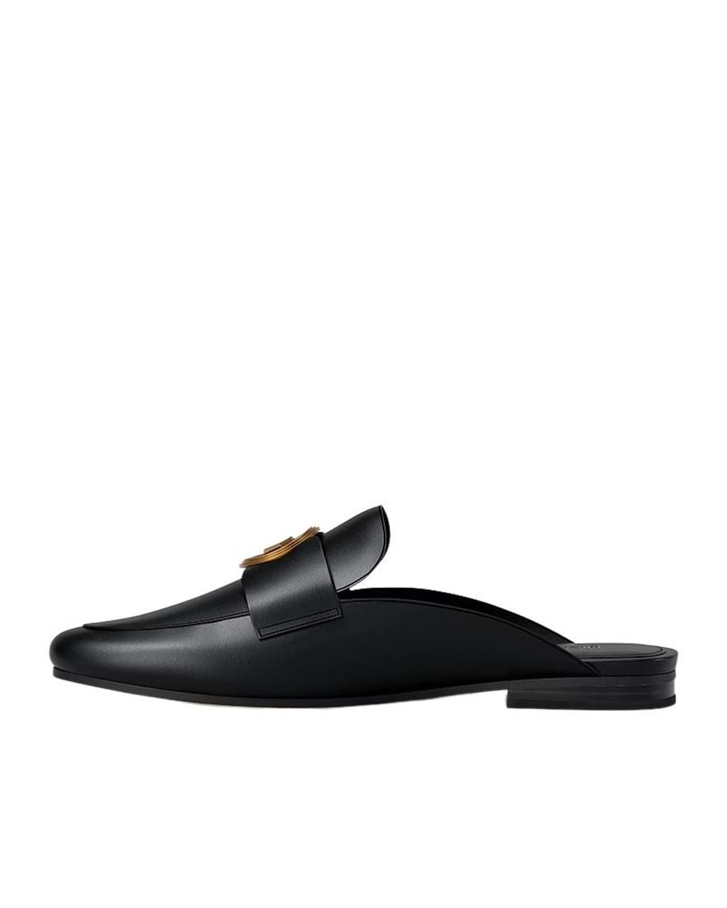 MICHAEL Michael Kors Black Mckenzie Leather Mules