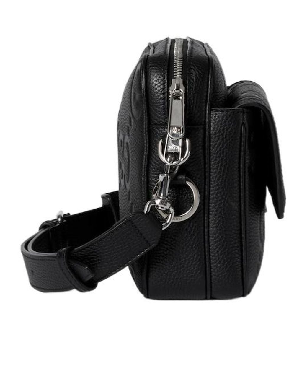 Gucci Black Jumbo Gg Small Crossbody Bag for men