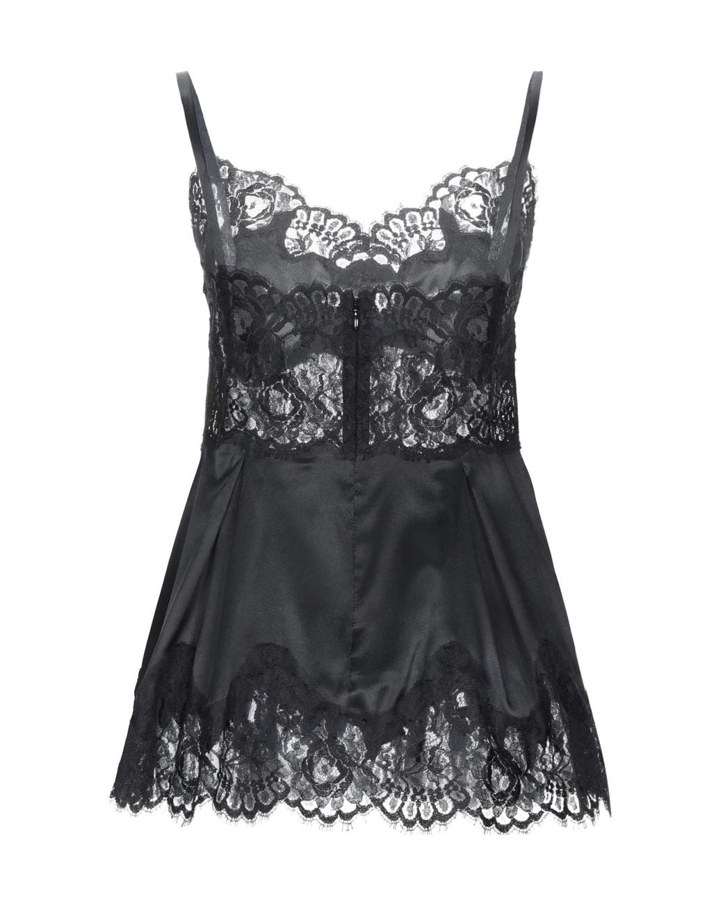 Dolce & Gabbana Black Peplum Top