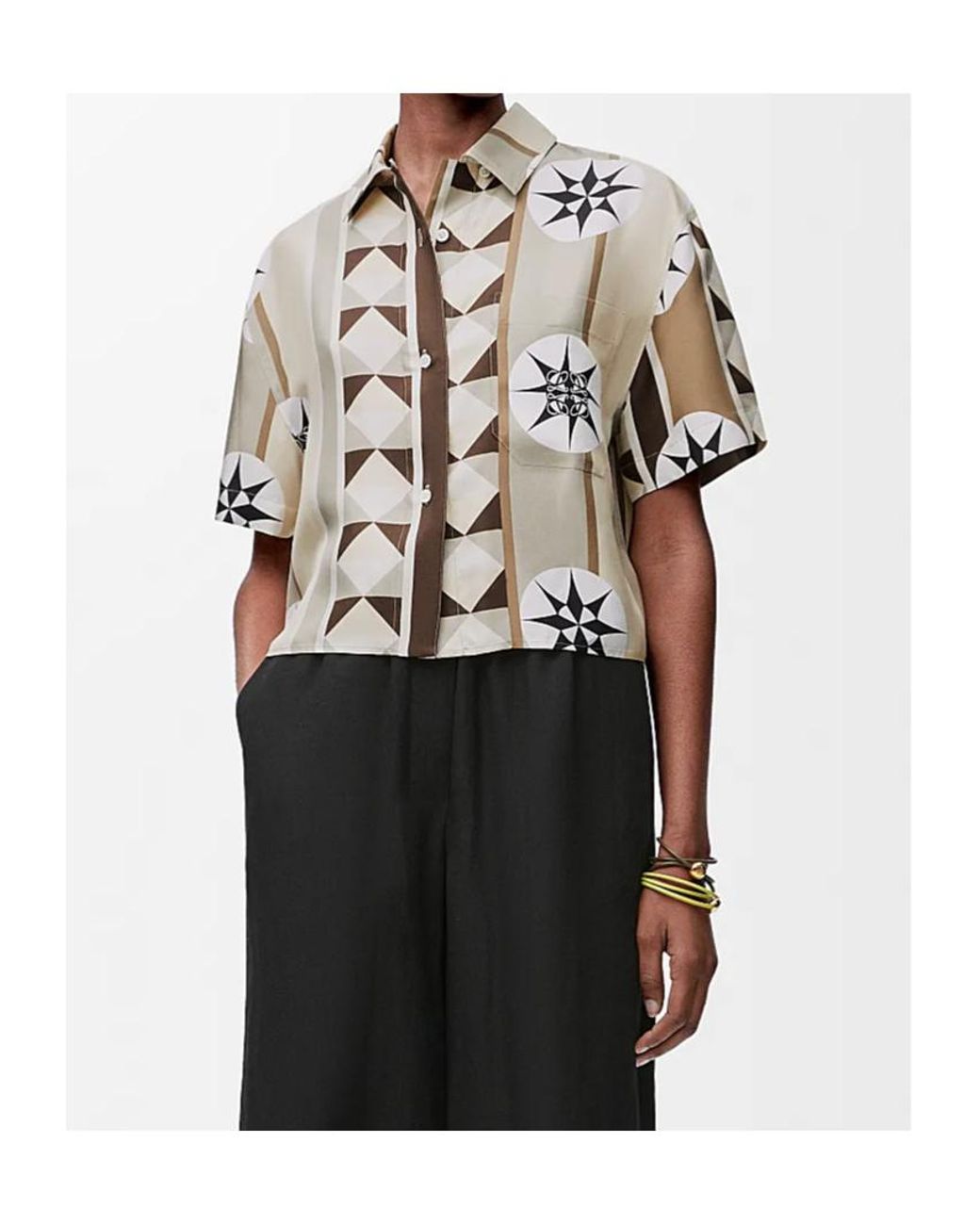 Loewe Metallic Short Sleeve Shirt