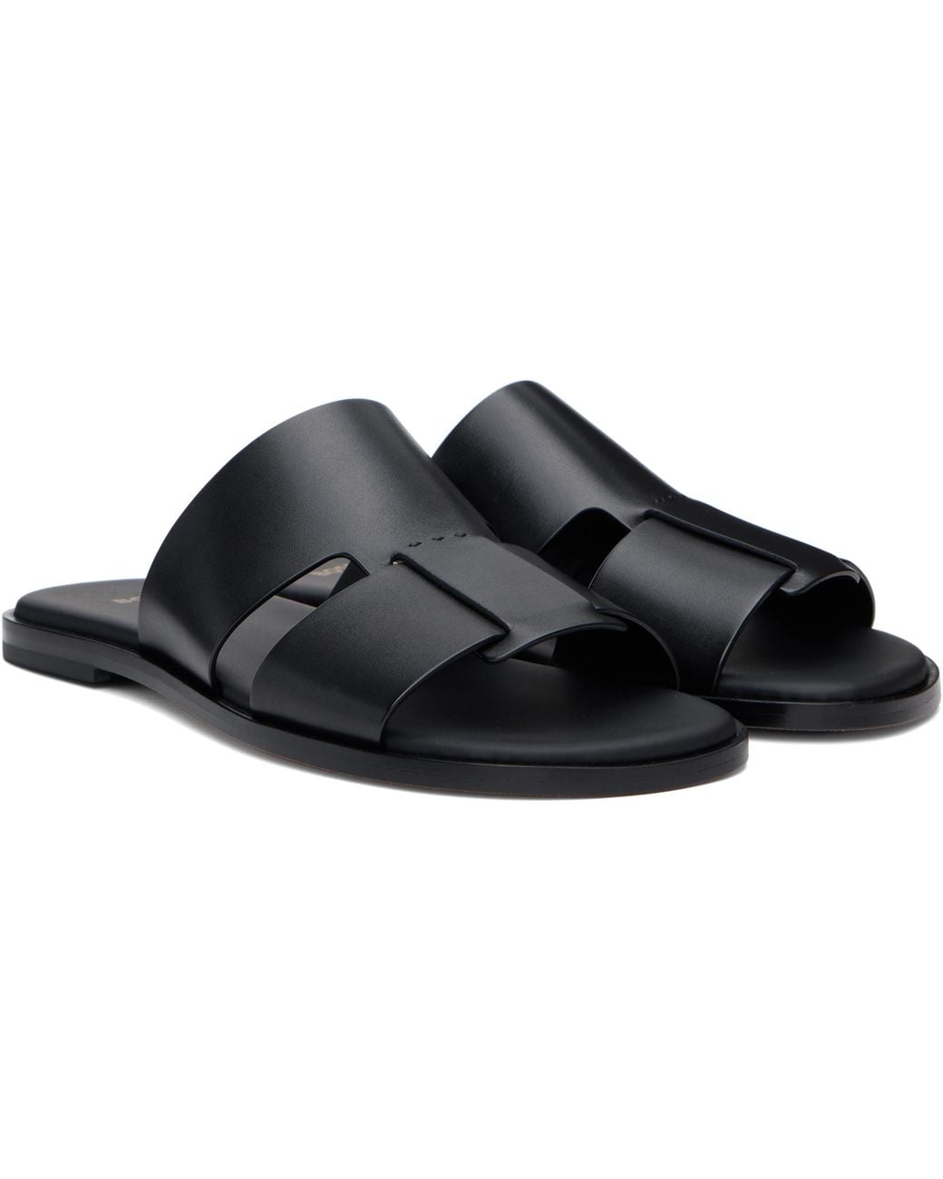 Boss Multicolor Leather Sandals for men