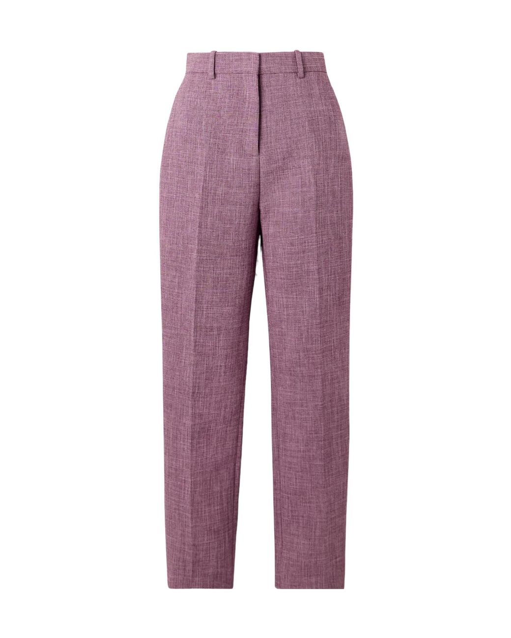 Calvin Klein Purple Cotton-Blend Skinny Pants