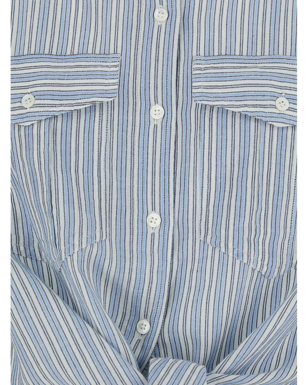 Isabel Marant Gray Étoile Nath Long-Sleeved Shirt