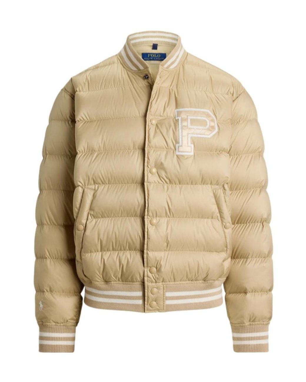 Polo Ralph Lauren Natural Cropped Down Jacket for men