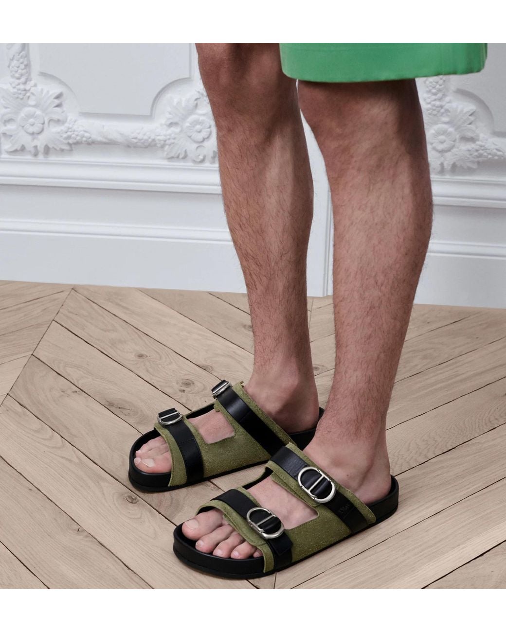 Dior Green Aqua Sandal for men