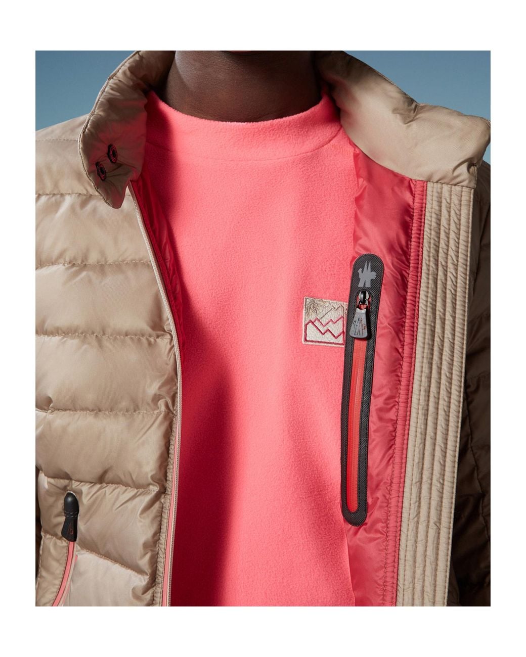 Moncler Brown Walibi Short Down Jacket