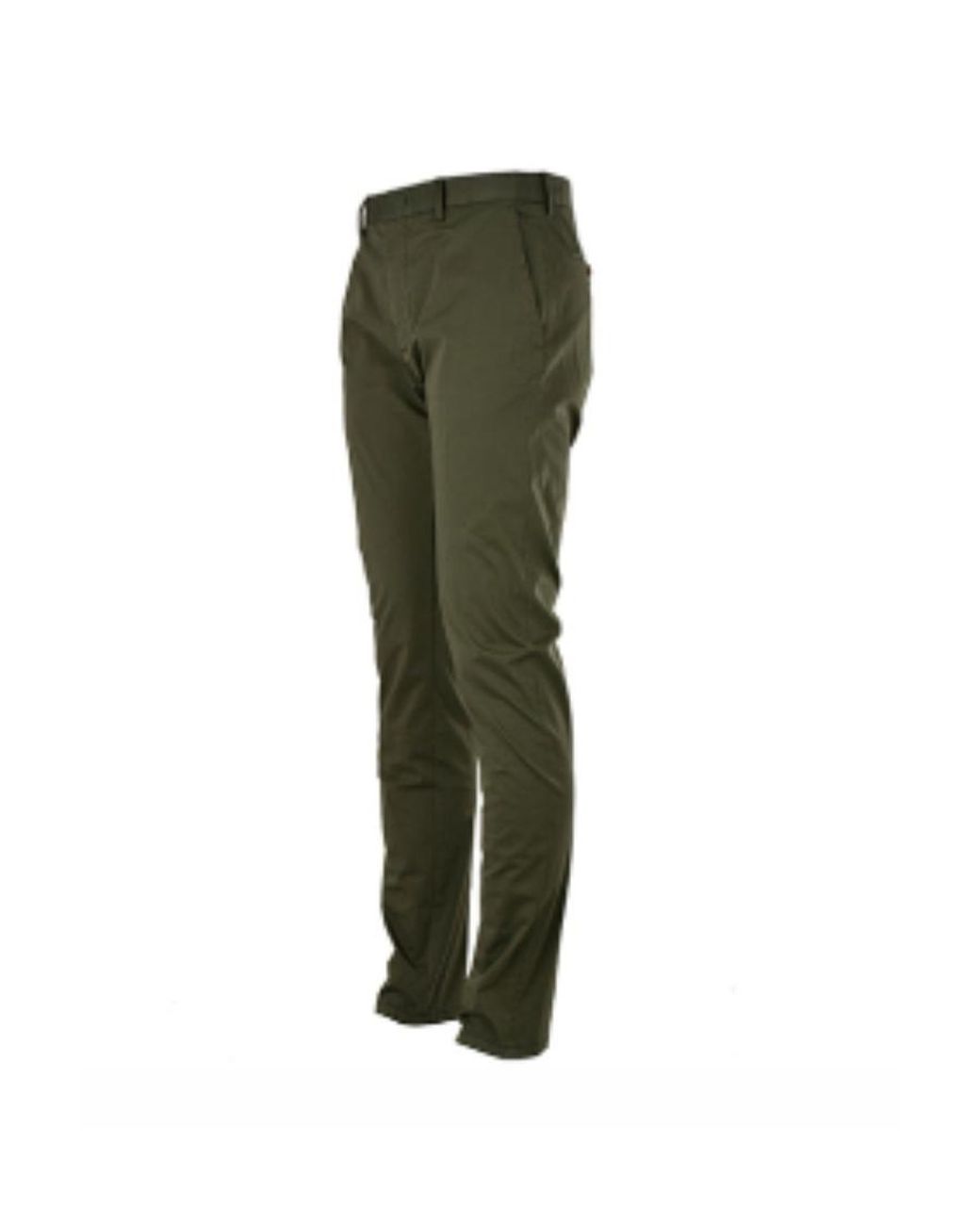 Zegna Green Belt-Loop Casual Pants for men