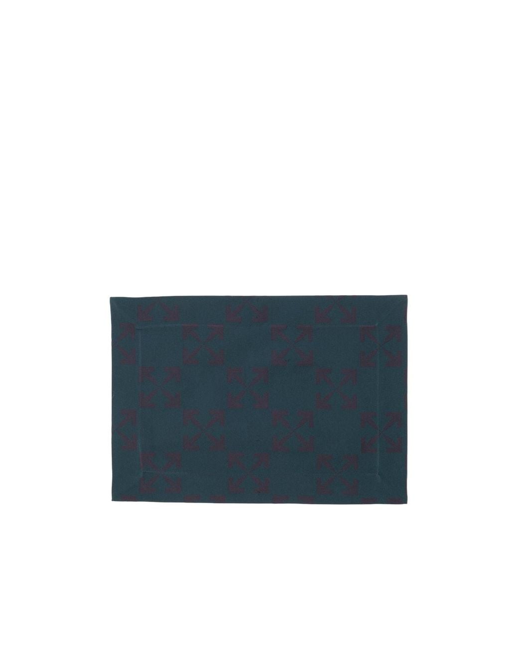 Off-White c/o Virgil Abloh Blue All-Over Patterned Napkin for men