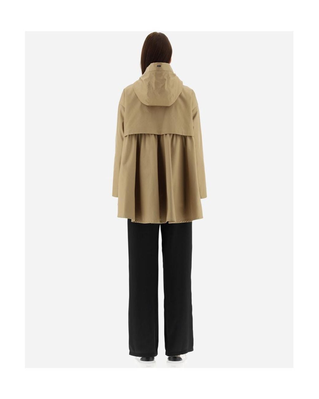 Herno Natural Flared Jacket