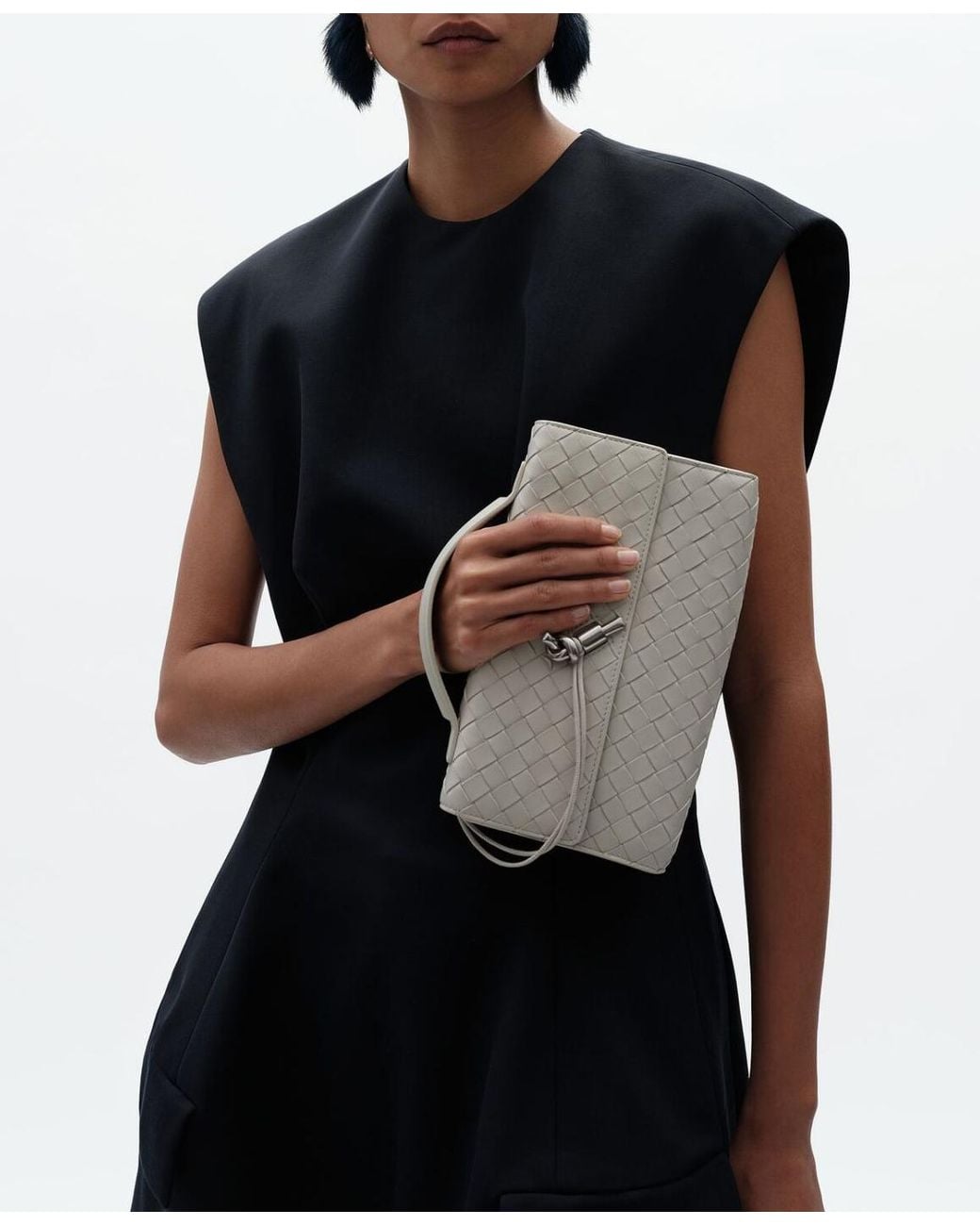 Bottega Veneta Multicolor Andiamo Clutch 25