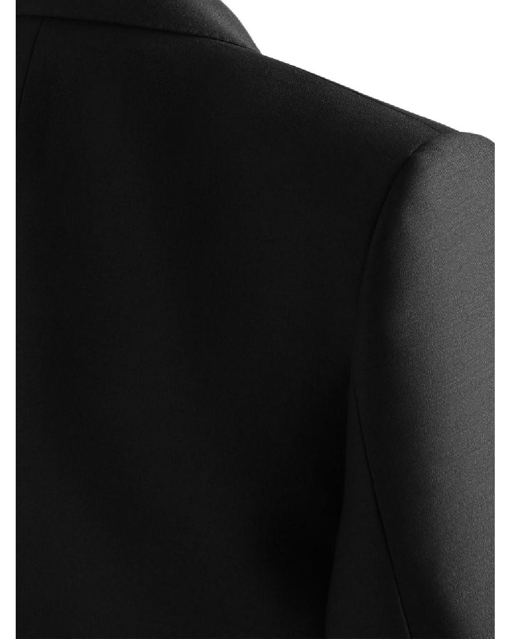 Dolce & Gabbana Black Double Breasted Long Sleeved Blazer