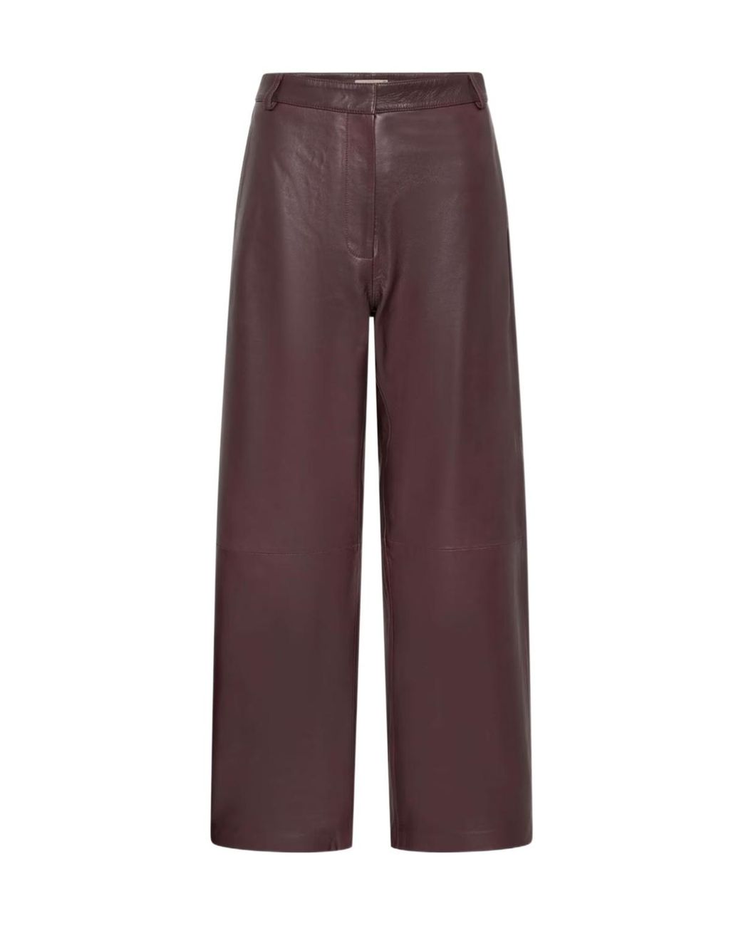 St. Agni Purple Zipper Detail Track Pants