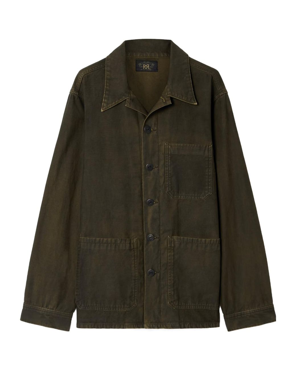 RRL Green Cotton-Canvas Jacket