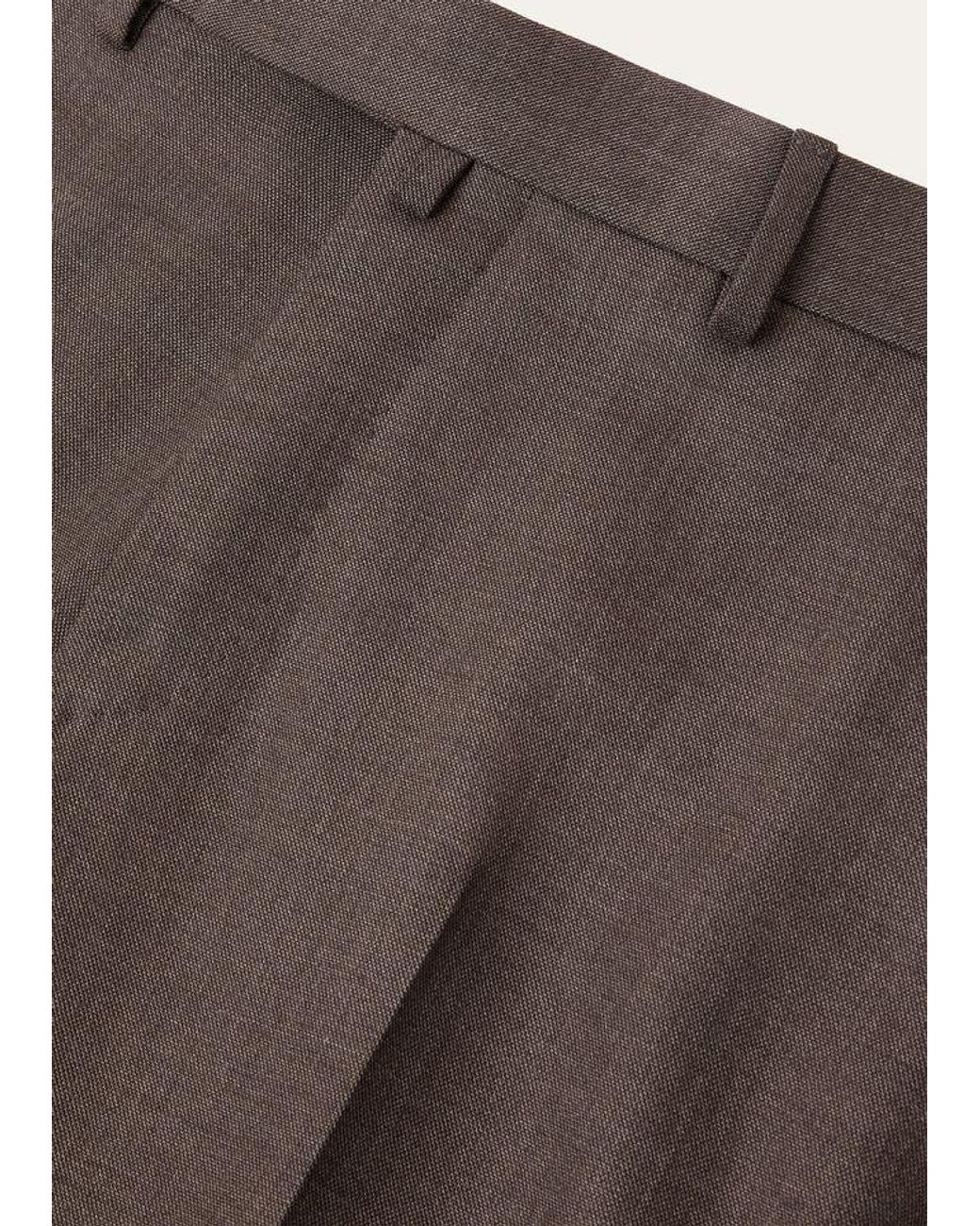 Loro Piana Brown International Suit for men
