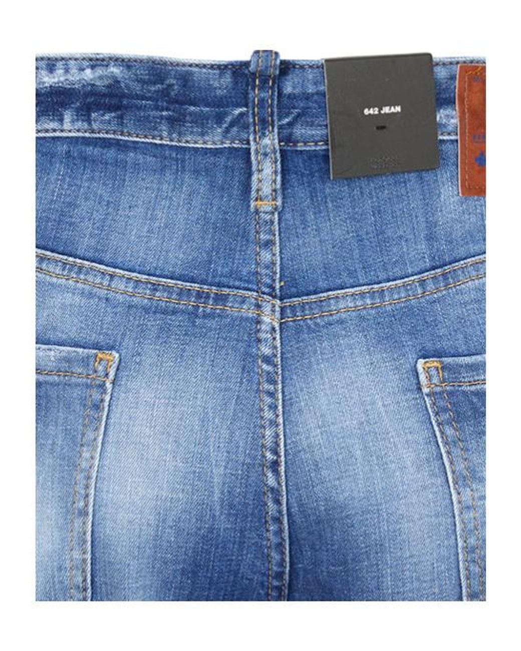 DSquared² Blue Jeans With Belt Loops for men