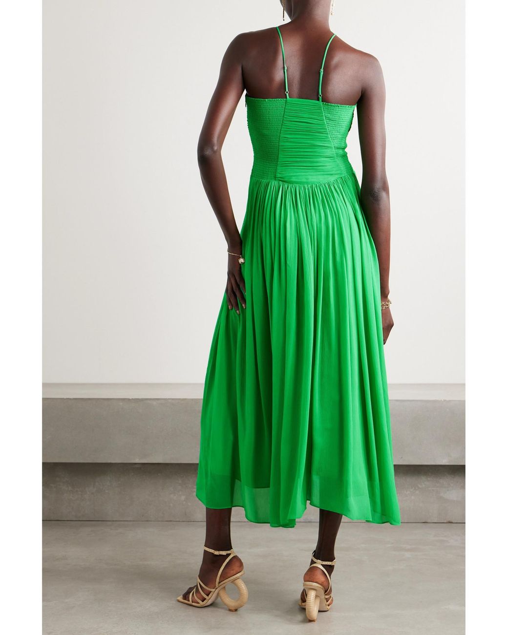A.L.C. Green Midi Dress