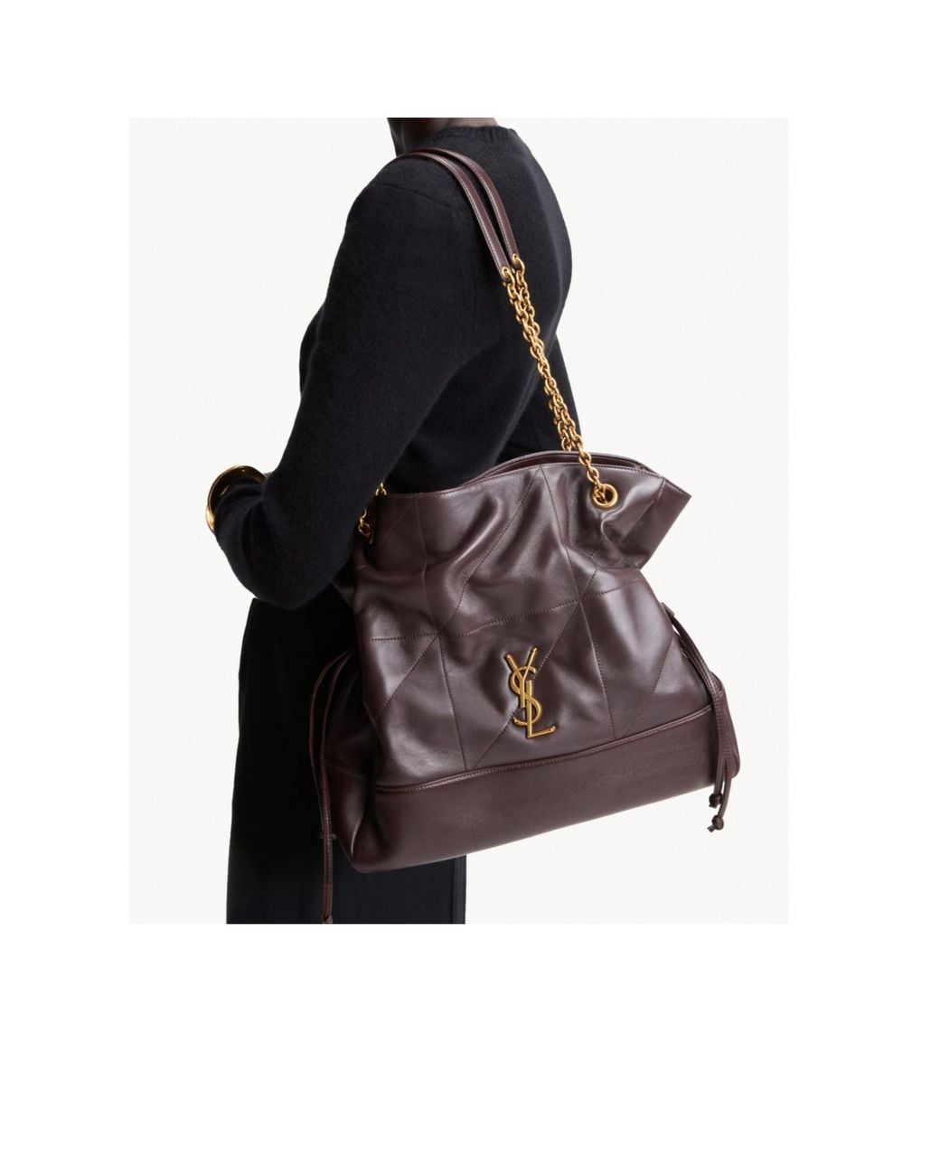 Saint Laurent Purple Jamie Tote Bag