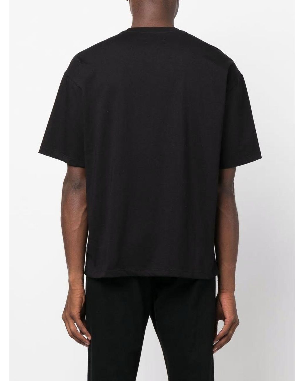 Opening Ceremony Black Peanuts Logo Printed T-Shirt for men