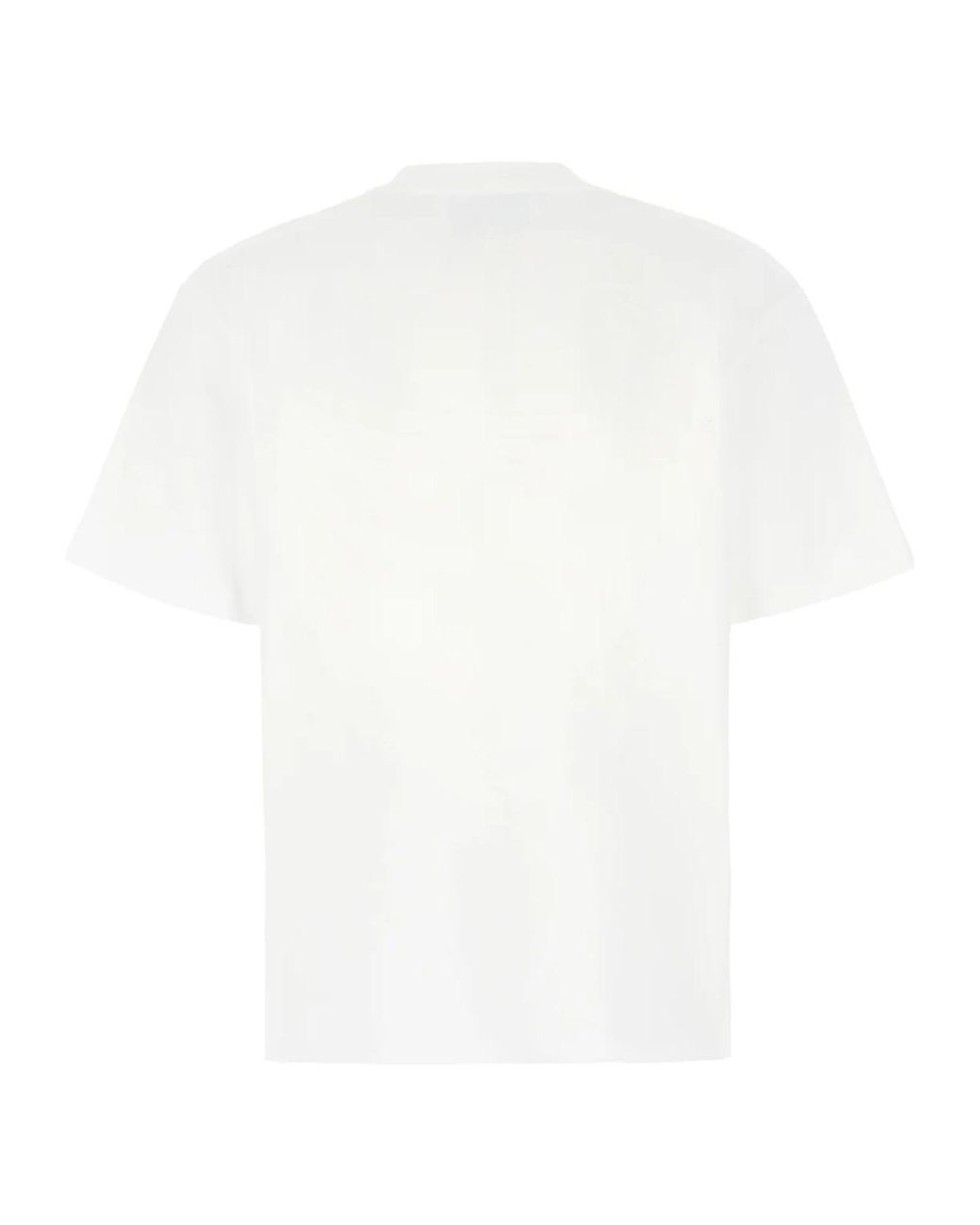 Casablanca White T-Shirt With Logo