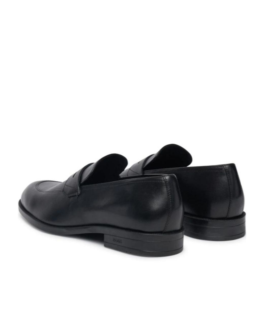 Boss Black Round Toe Casual Shoes for men