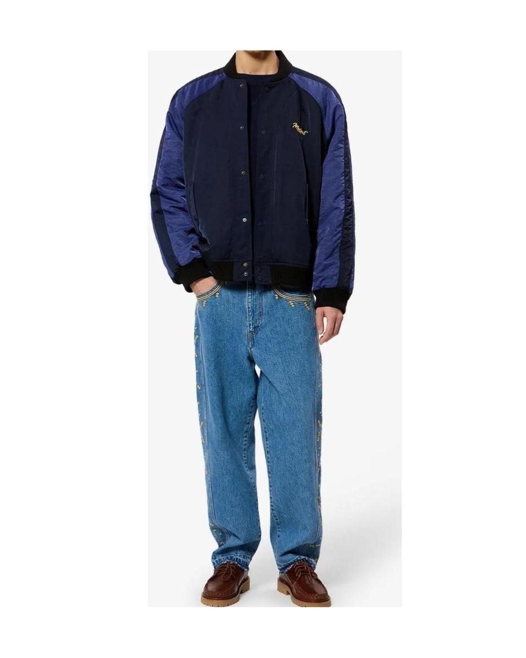 Isabel Marant Blue Westley Jacket for men