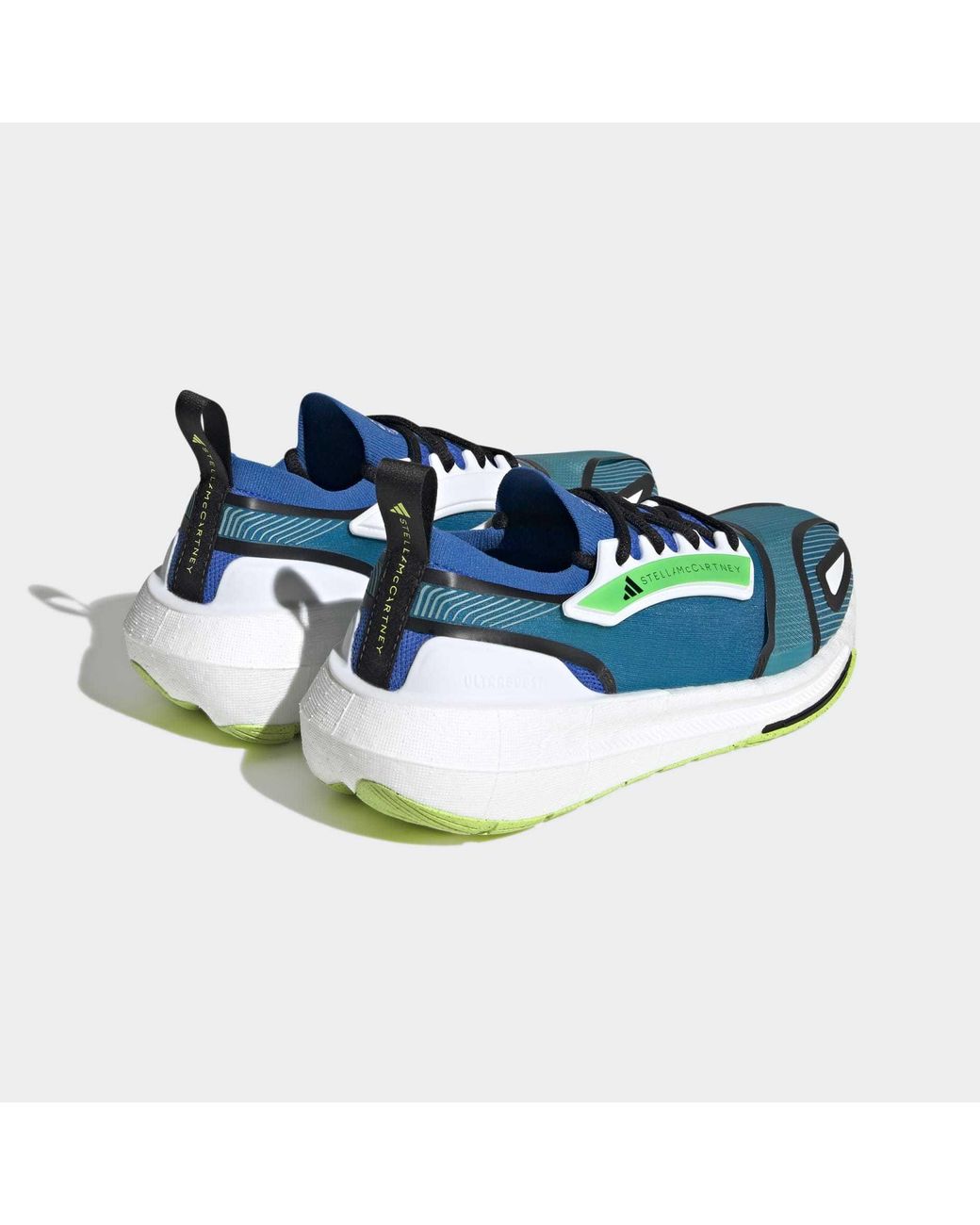 Adidas By Stella McCartney Blue Lace-Up Sneakers