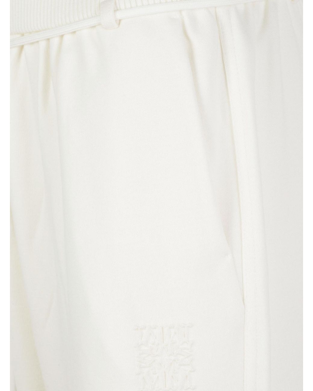 Max Mara Gray Logo Drawstring Pants