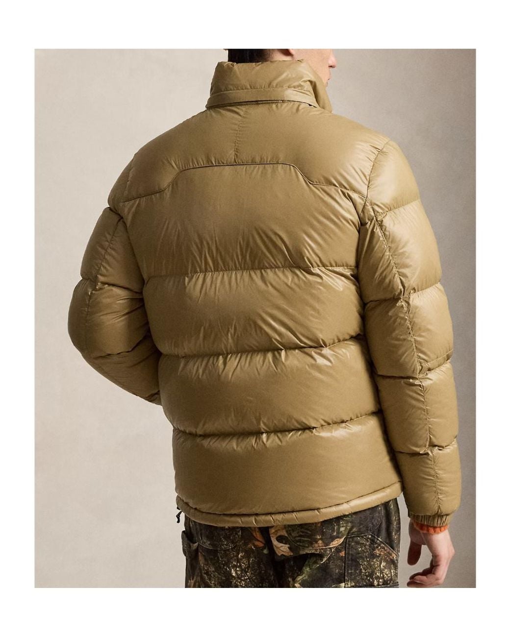 Polo Ralph Lauren Natural The Gorham Glossed Down Jacket for men