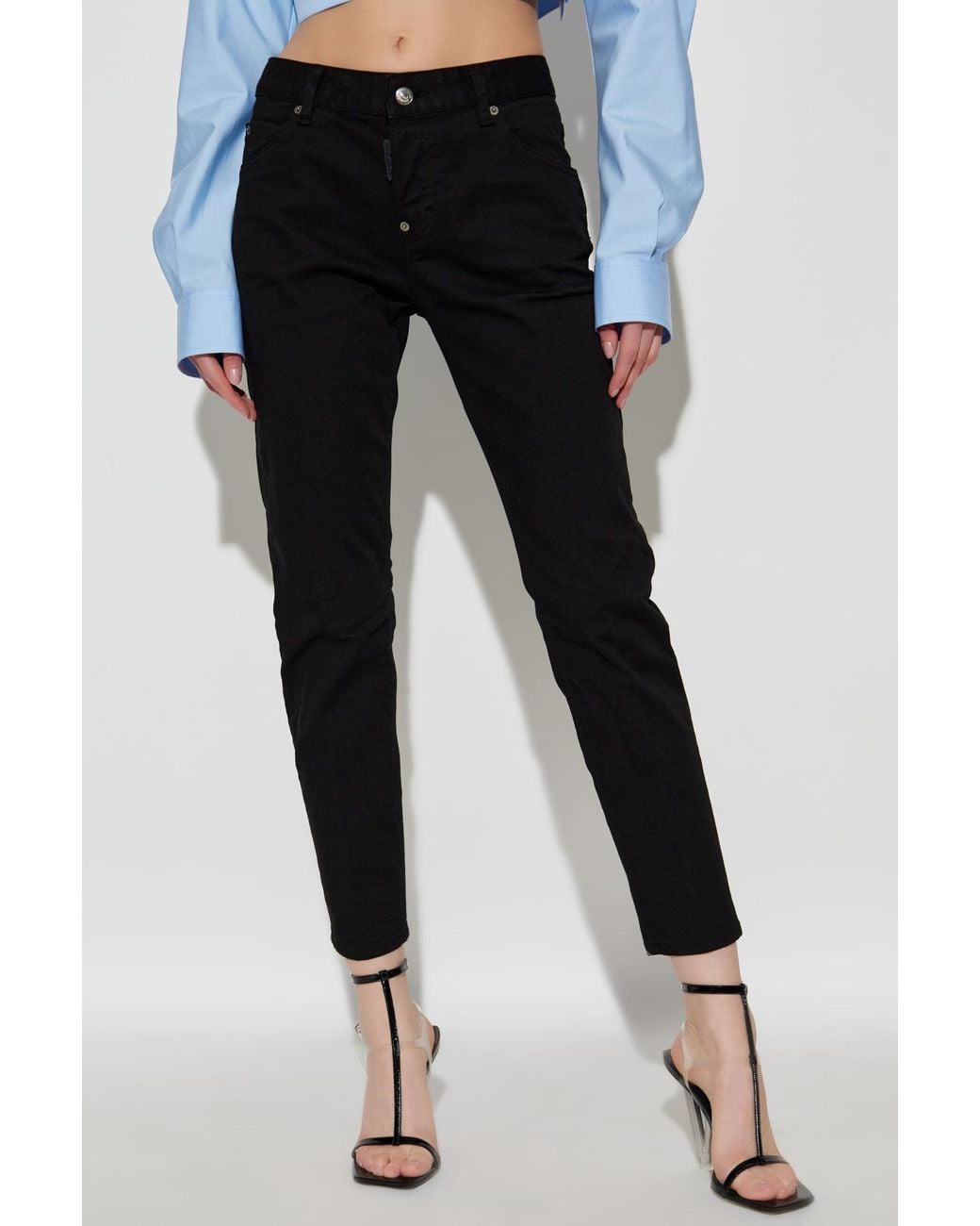 DSquared² Black Slim Fit Jeans